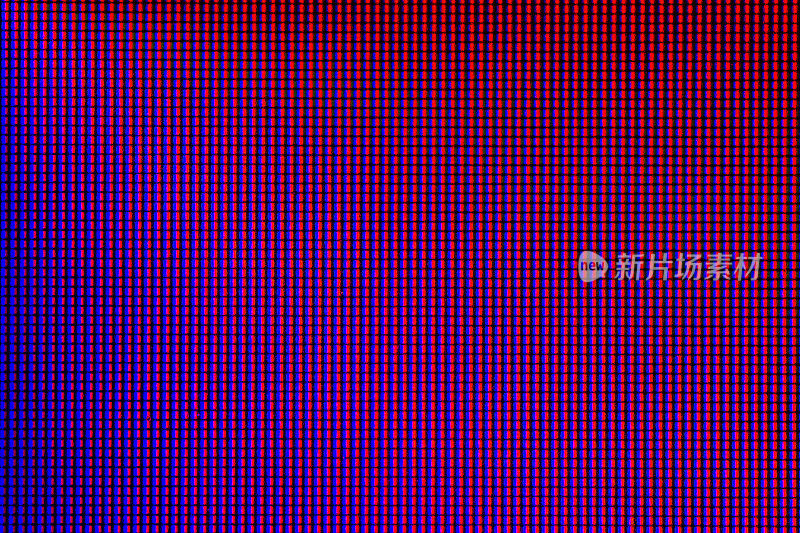 抽象的led屏幕。Led灯泡图案。RGB led二极管。